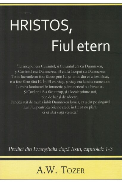 Hristos, Fiul etern