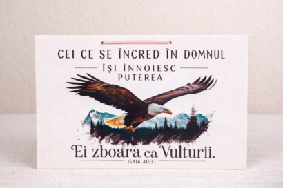 Tablou: Cei ce se încred în Domnul 26X16 cm